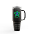 Travel Mug - Turtle On - Blue Ribbon - 40oz Insulated