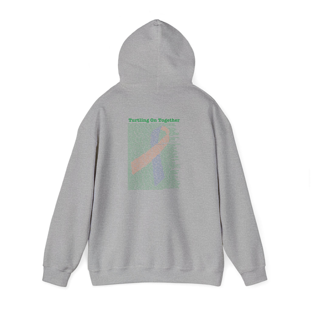 Personalized Unisex Hoodie -- 2026 Limited Edition - Blue Orange Ribbon