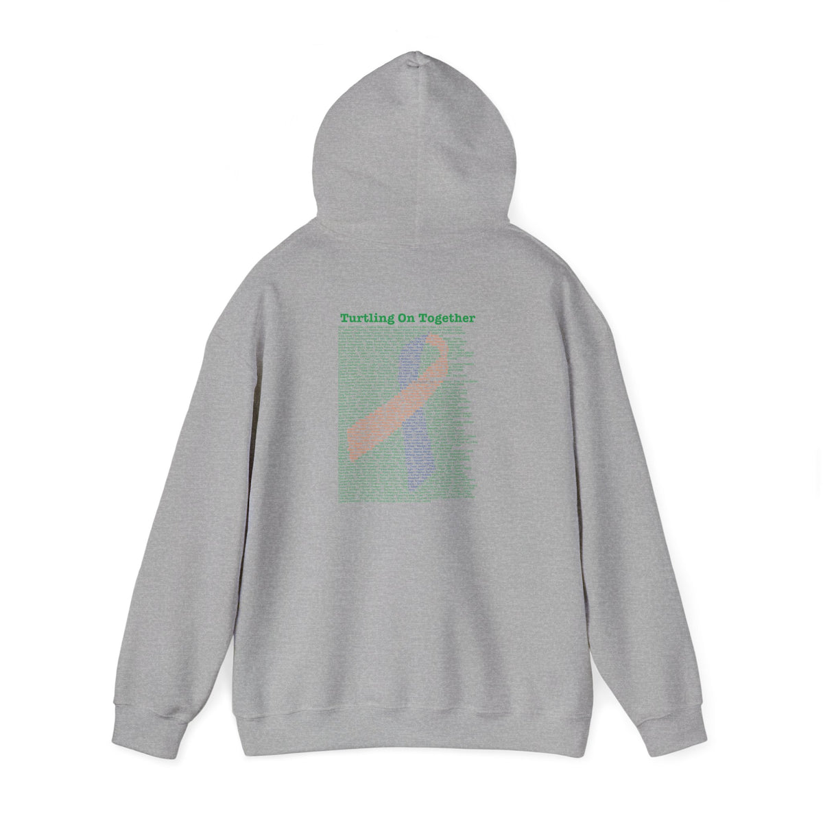 Personalized Unisex Hoodie -- 2026 Limited Edition - Blue Orange Ribbon