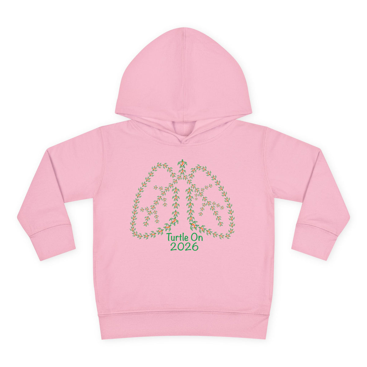 Toddler Hoodie - 2026 Limited Edition - Blue Orange Ribbon