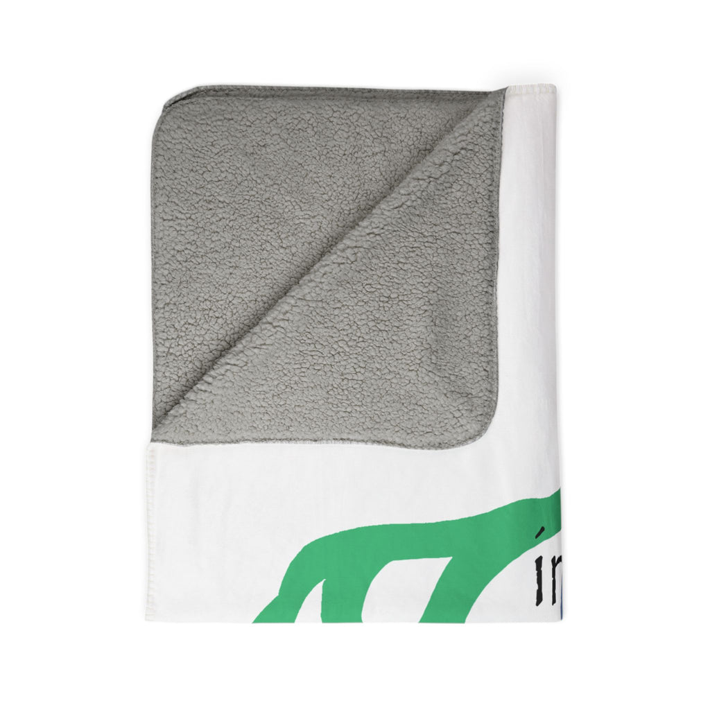 Sea Turtle Sherpa Blanket — “inhale. shake. cough. repeat.” Cozy Ocean Throw for Beach Lovers