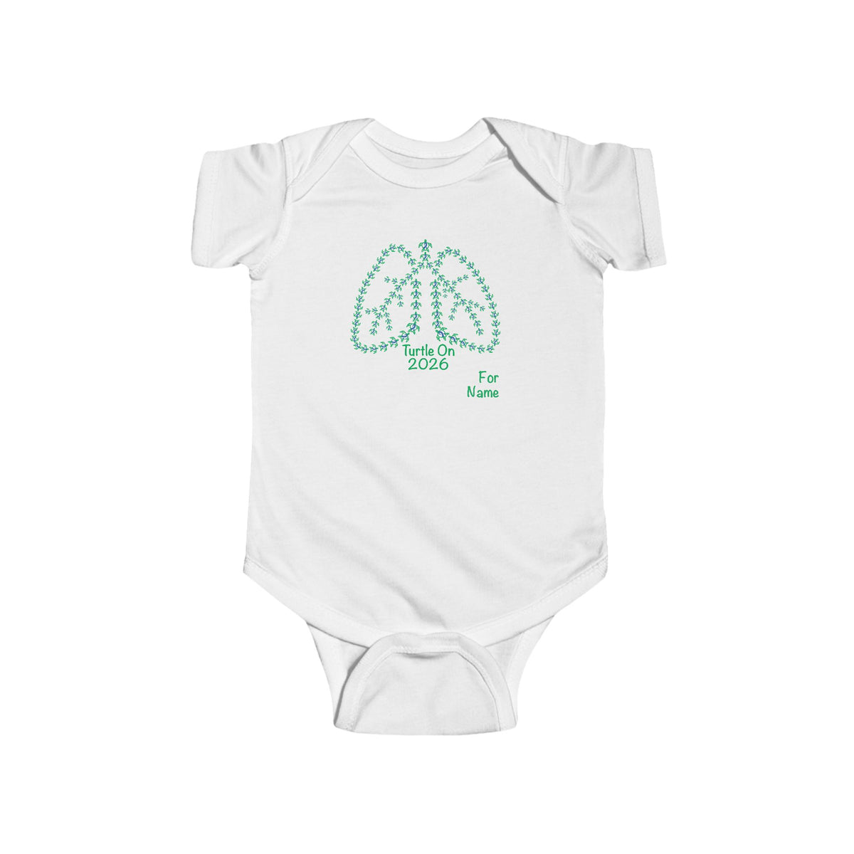 Personalized Infant - 2026 Limited Edition - Blue - Bodysuit