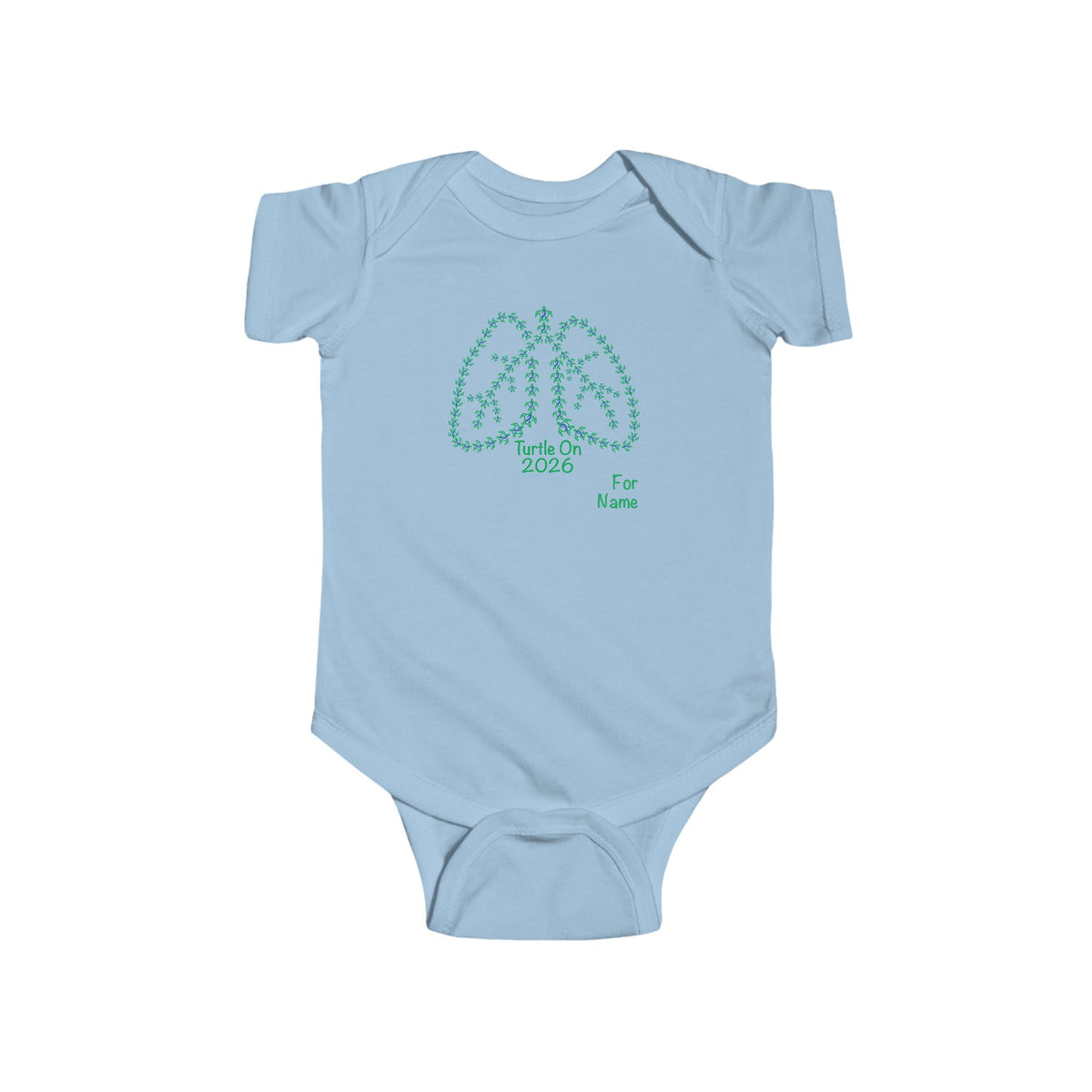 Personalized Infant - 2026 Limited Edition - Blue - Bodysuit