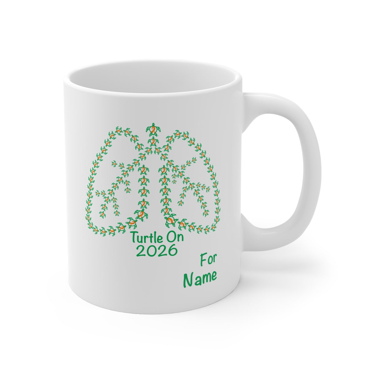Personalized Mug - 2026 Limited Edition - Orange -11oz Coffee Cup