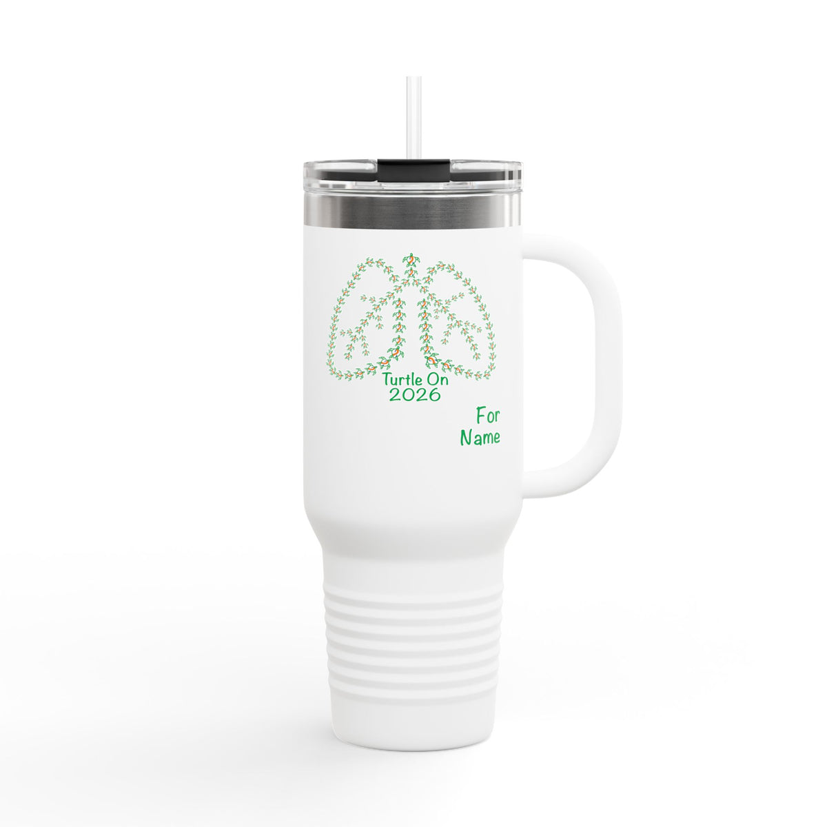Personalized Mug - 2026 Limited Edition - Blue Orange -  40oz Insulated Travel