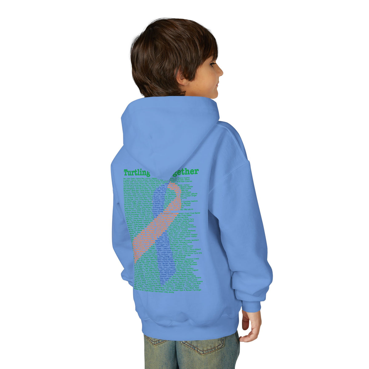 Personalized Youth Hoodie - 2026 Limited Edition - Blue Orange