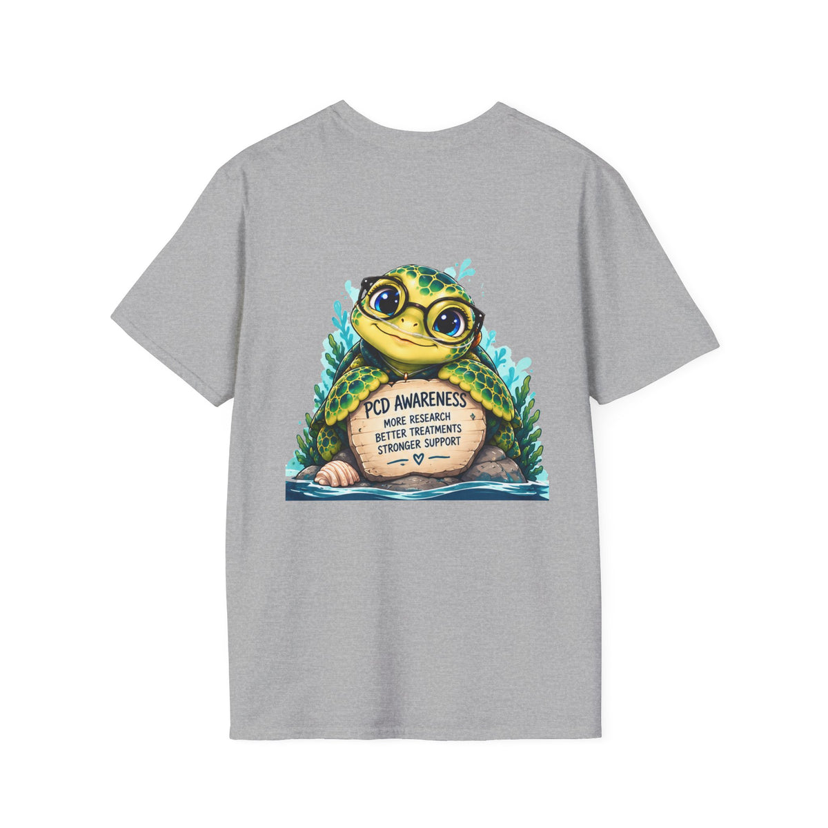 Unisex - Small Big - Turtle Back- Softstyle T-Shirt