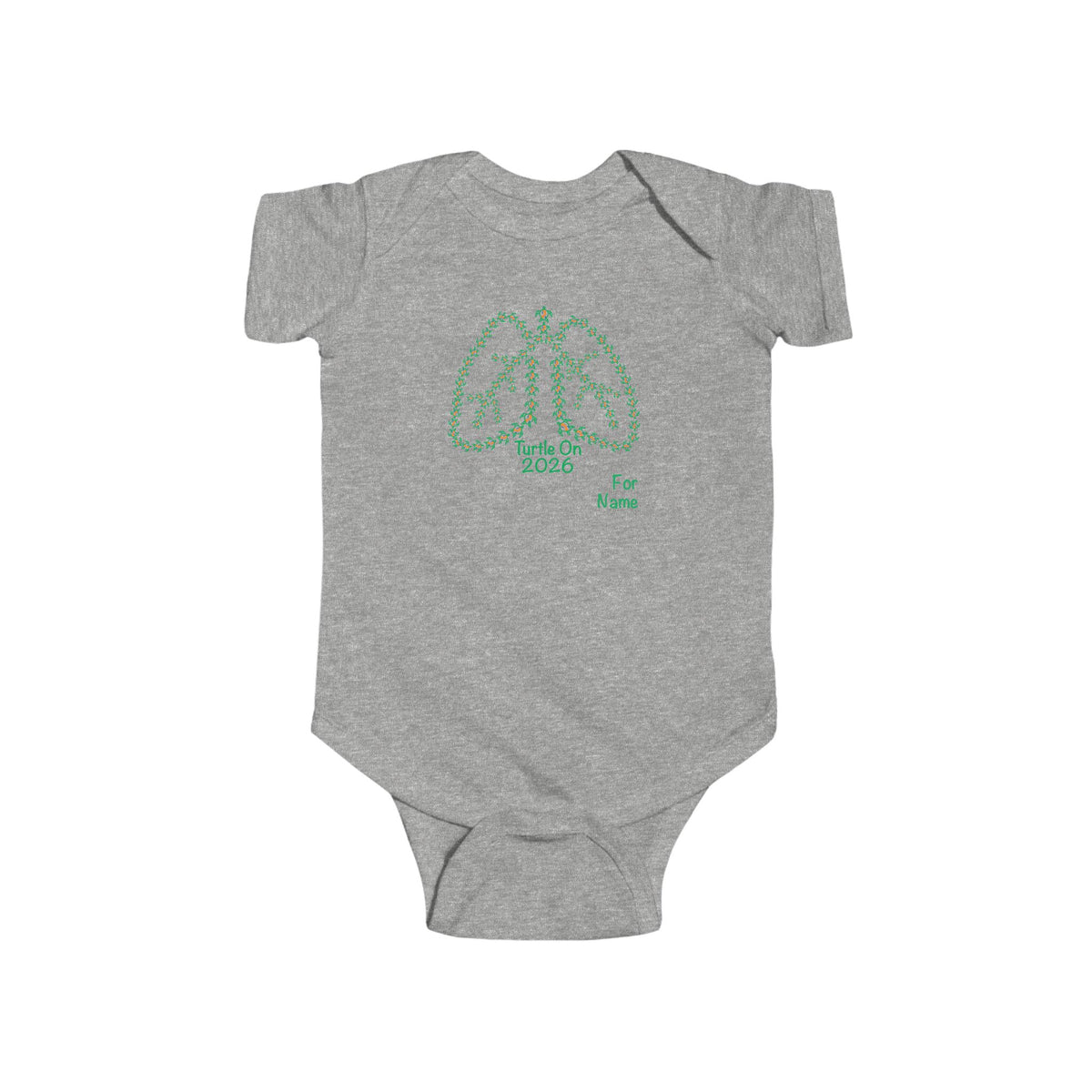 Personalized Infant - 2026 Limited Edition - Blue Orange - Bodysuit