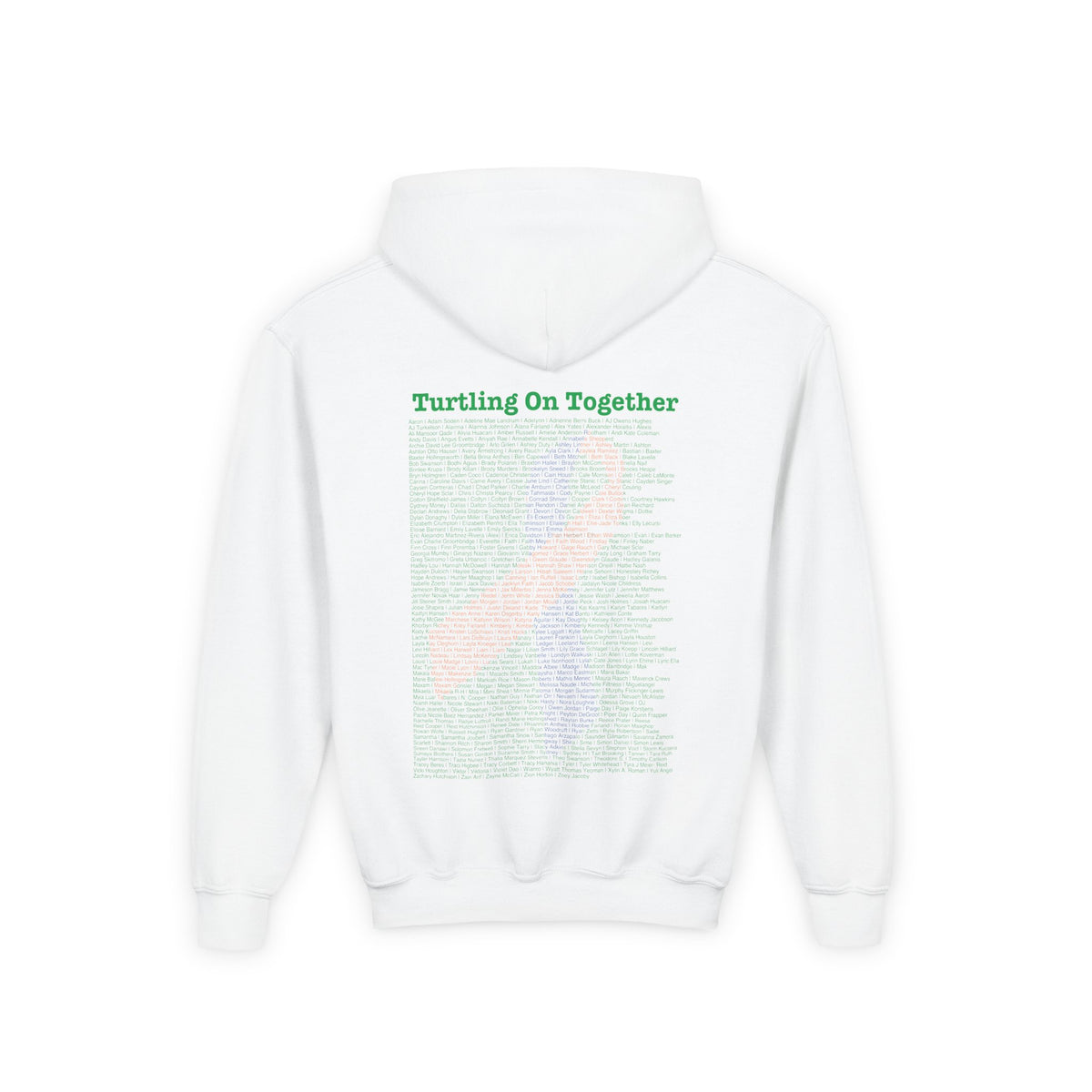 Personalized Youth Hoodie - 2026 Limited Edition - Blue Orange