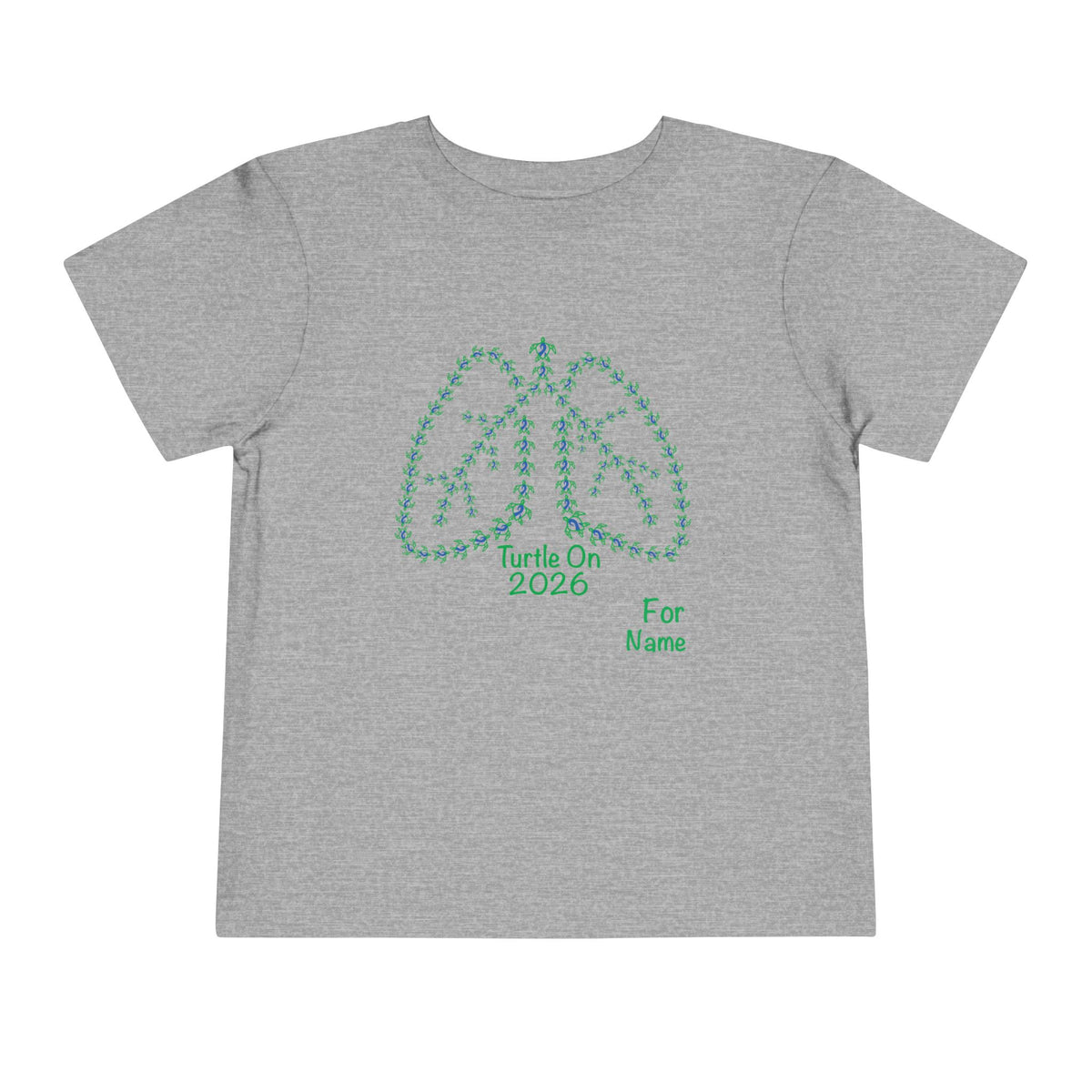 Personalized Toddler Tee - 2026 Limited Edition - Blue Ribbon
