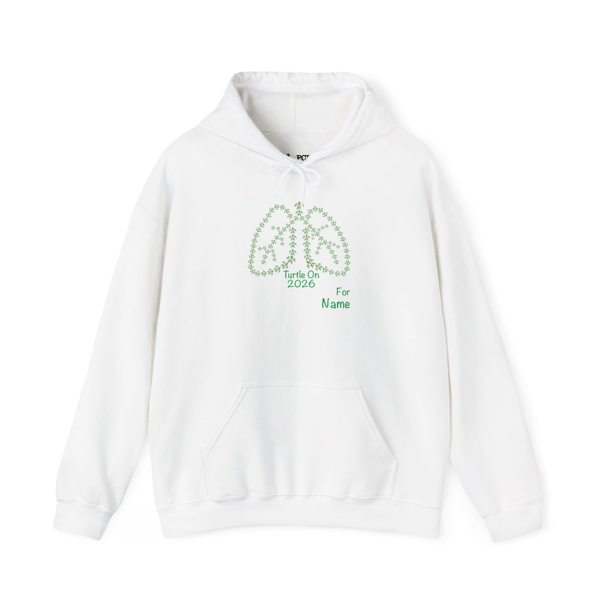 Personalized Unisex Hoodie -- 2026 Limited Edition - Blue Orange Ribbon