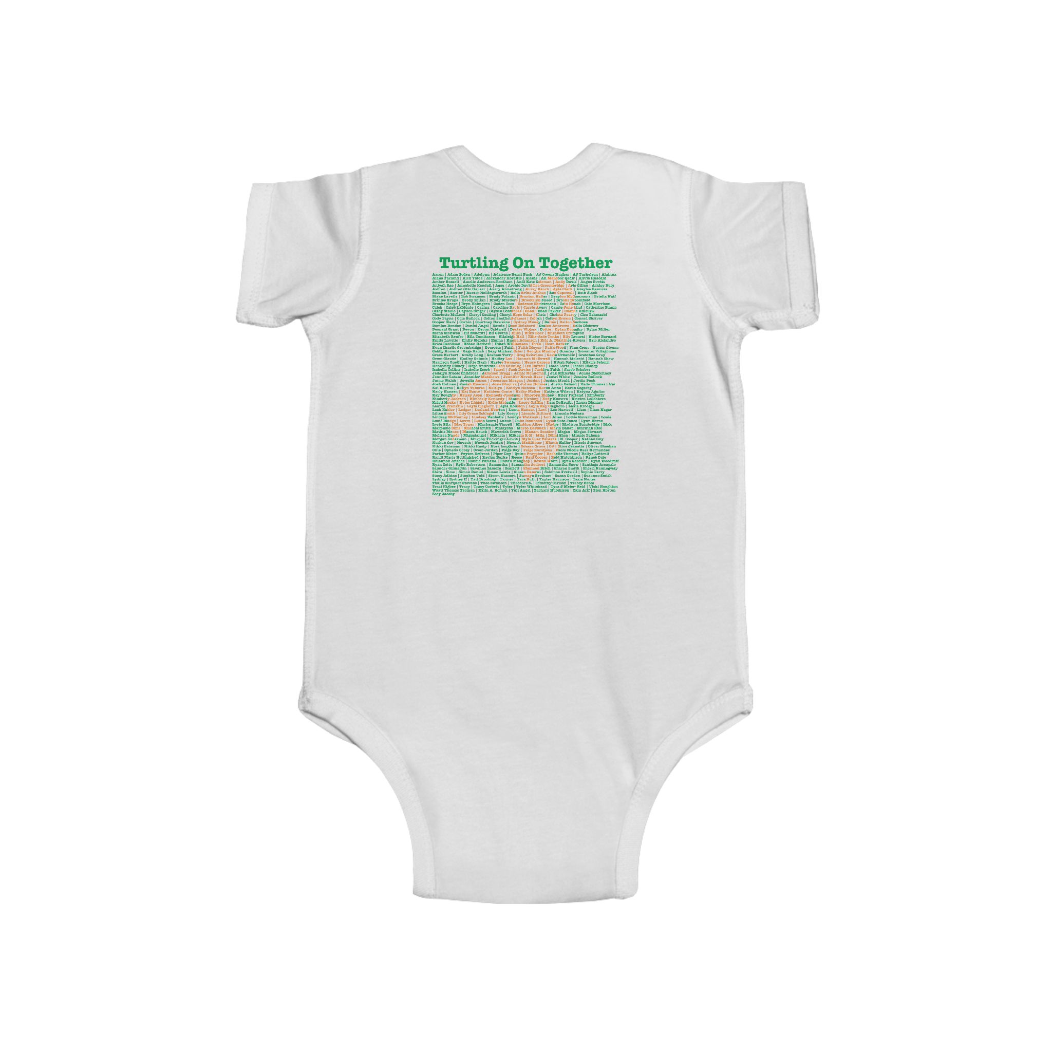 Caysen 2025 Limited Edition – Orange – Cute Infant Bodysuit