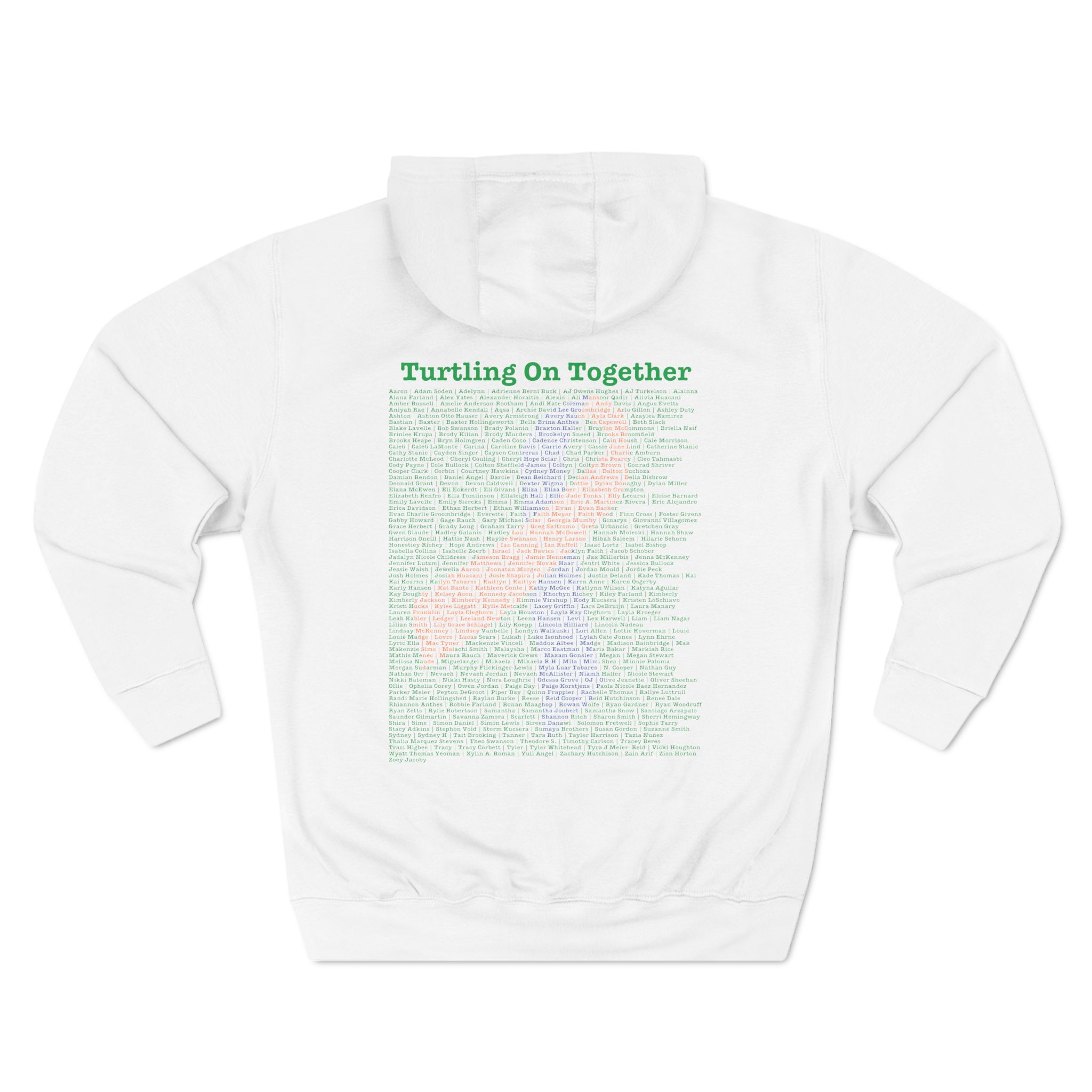 Tatiana 2025 Limited Edition – Blue/Orange – Fleece Hoodie – Comfort & Community