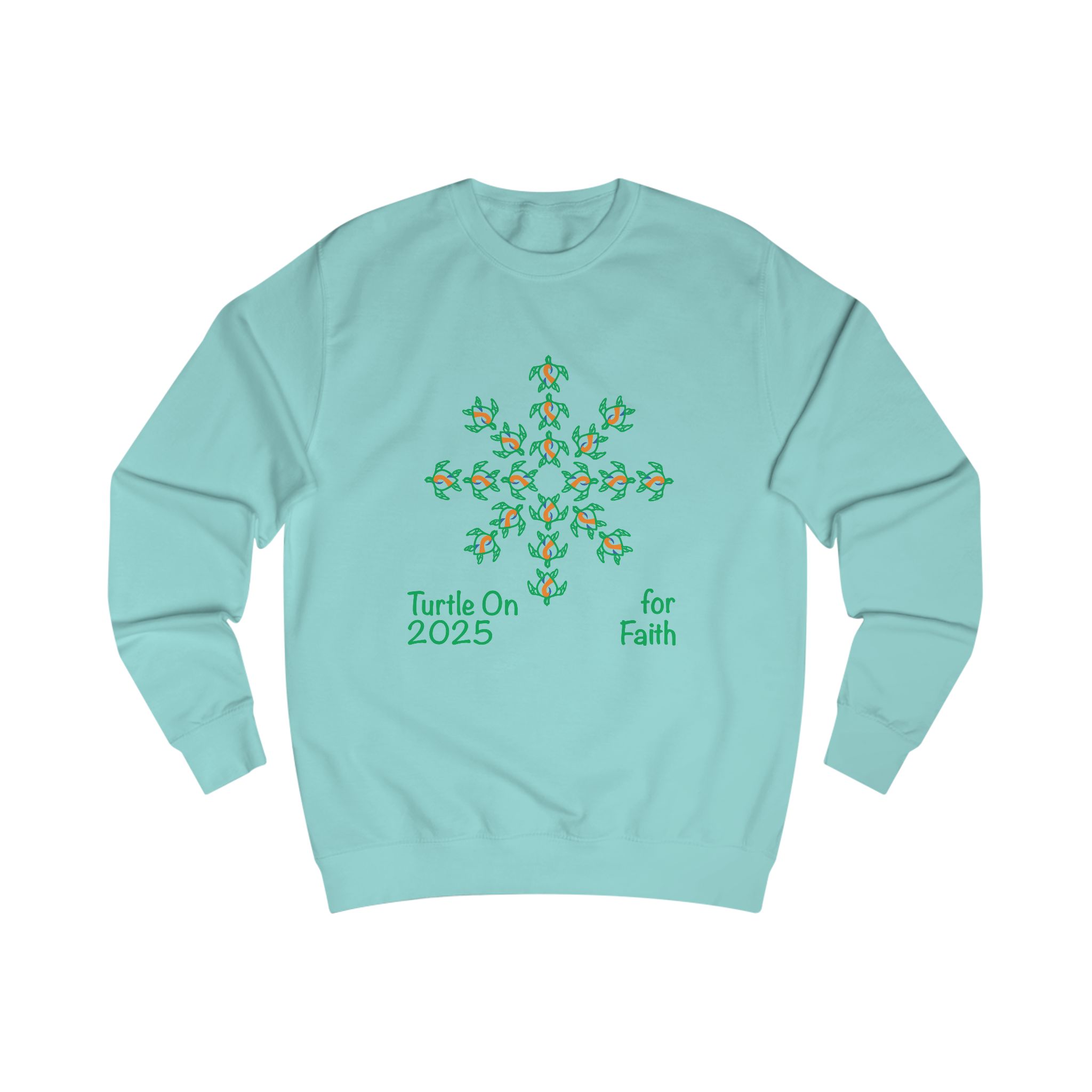 Unisex - Faith 2025 Limited Edition - BlueOrange - Sweatshirt - Image 7