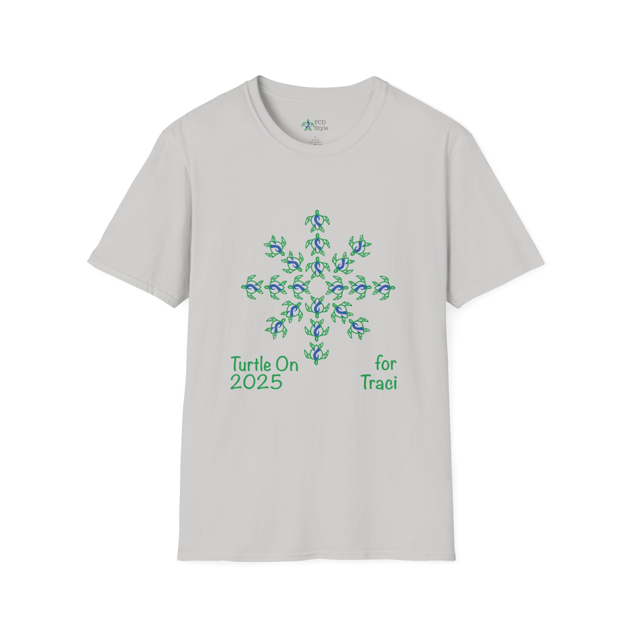 Traci 2025 Limited Edition - Blue - Unisex Softstyle T-Shirt - Support Togetherness & Awareness - Image 9