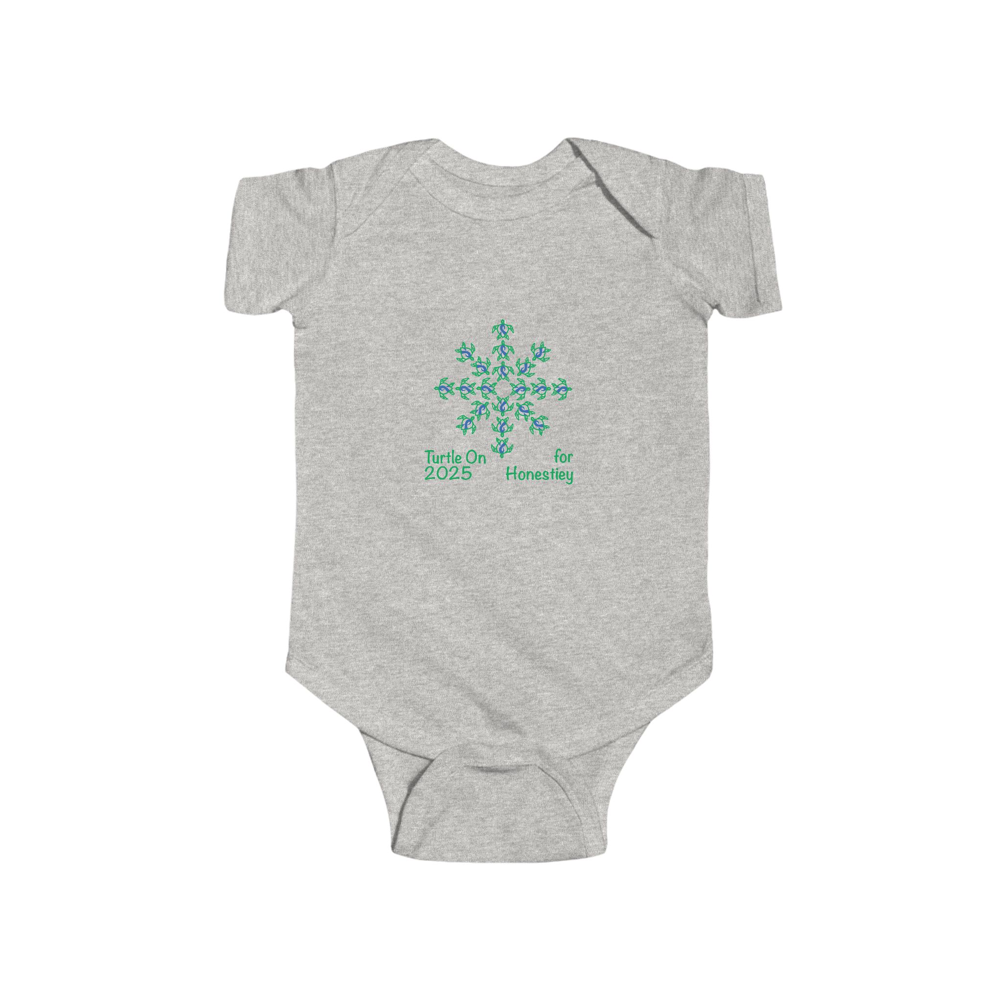 Honestiey 2025 Limited Edition - Blue - Cute Infant Bodysuit - Image 4