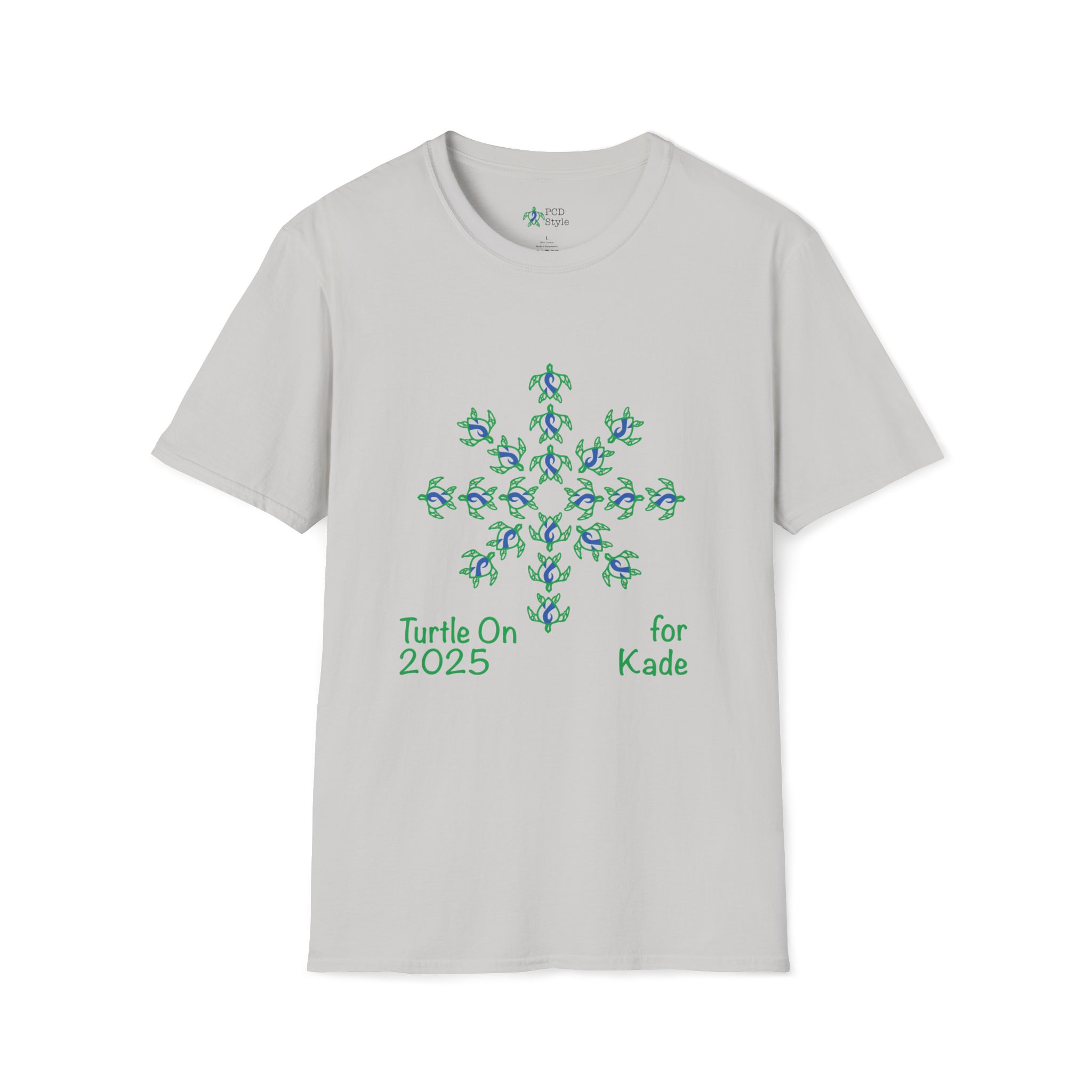 Kade 2025 Limited Edition - Blue - Unisex Softstyle T-Shirt - Support Togetherness & Awareness - Image 9