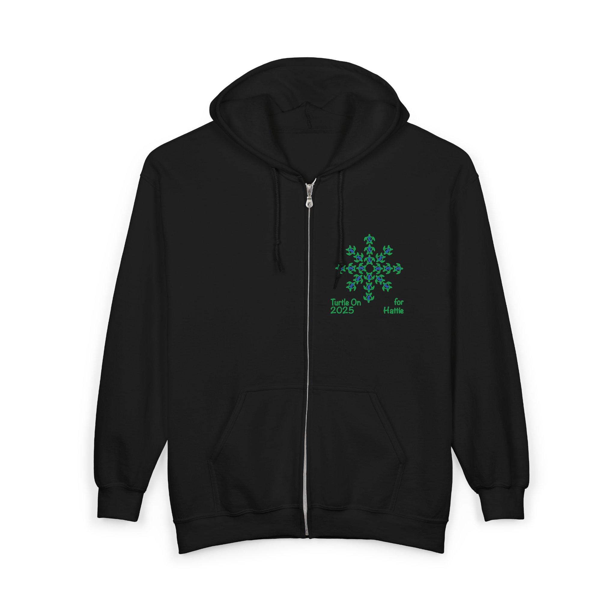 Zip-Up Hoodie - Hattie 2025 Limited Edition - Blue - Image 3