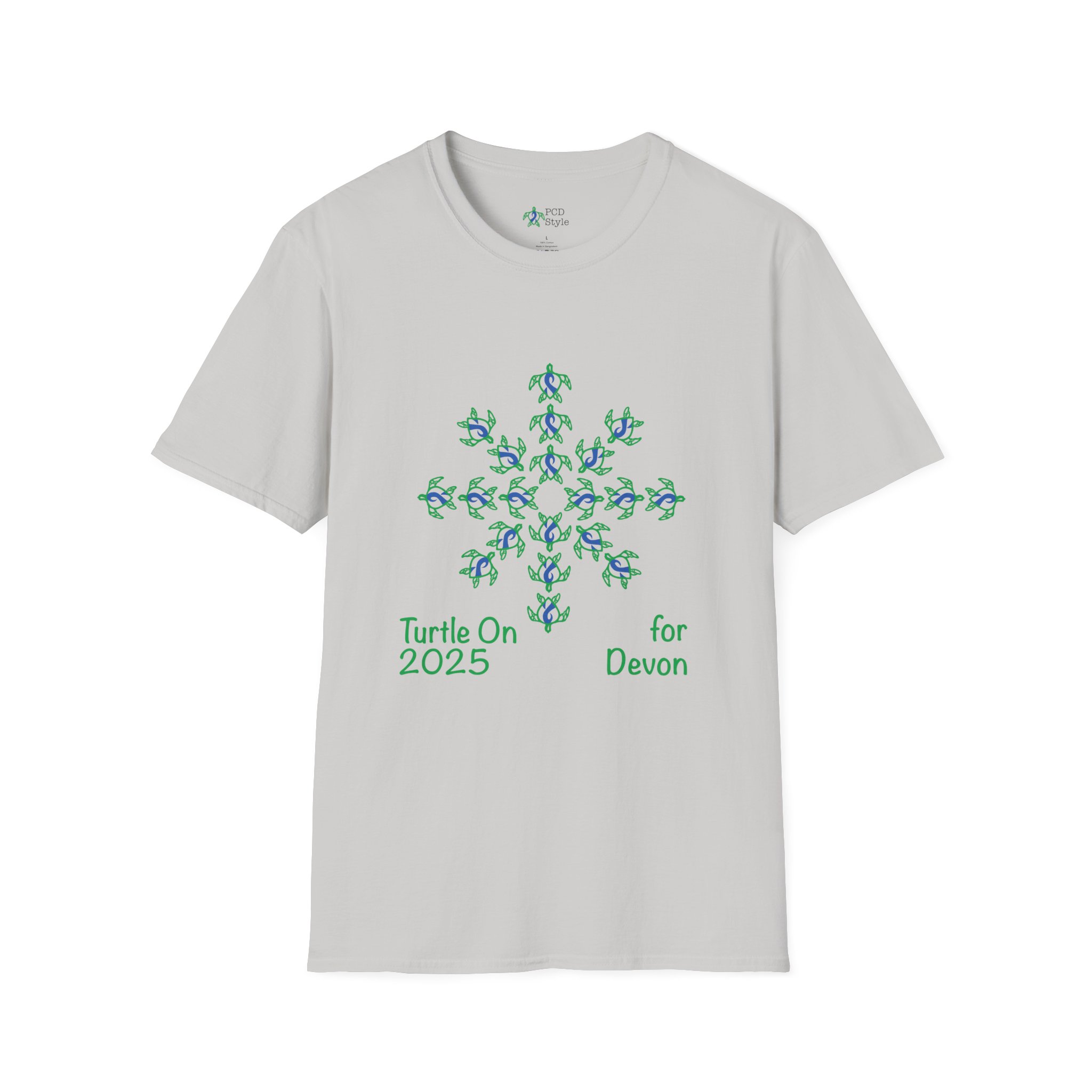 Devon 2025 Limited Edition - Blue - Unisex Softstyle T-Shirt - Support Togetherness & Awareness - Image 9