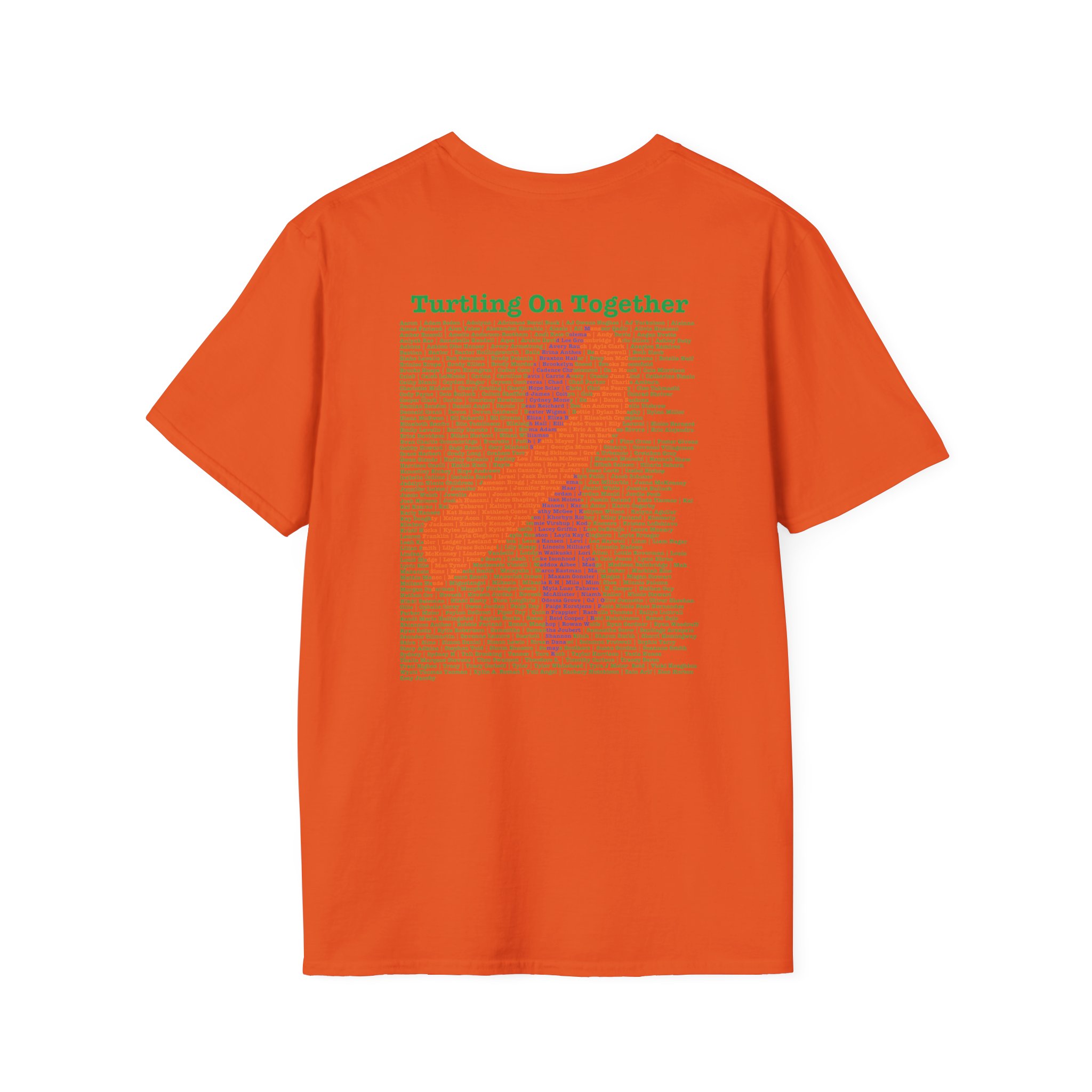 Eli 2025 Limited Edition - BlueOrange - Unisex Softstyle T-Shirt - Support Togetherness & Awareness - Image 18