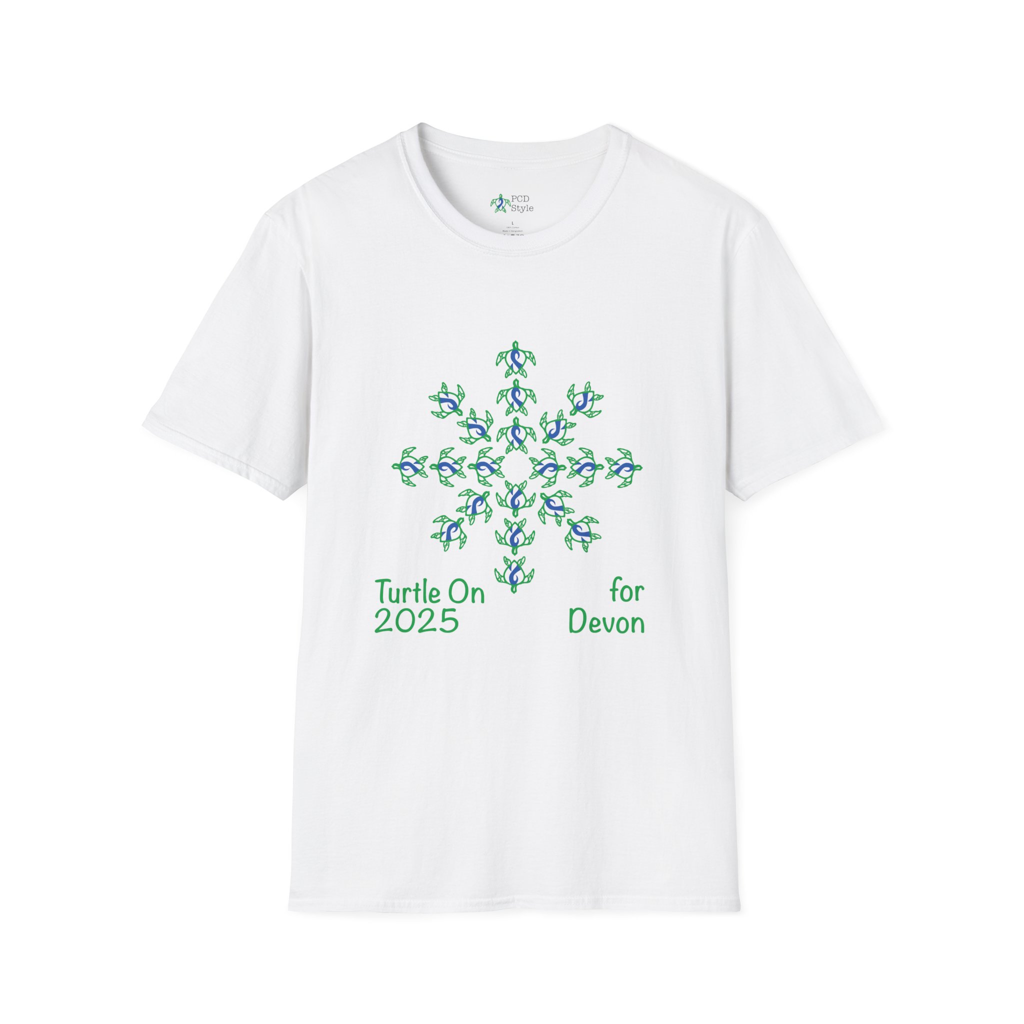 Devon 2025 Limited Edition - Blue - Unisex Softstyle T-Shirt - Support Togetherness & Awareness