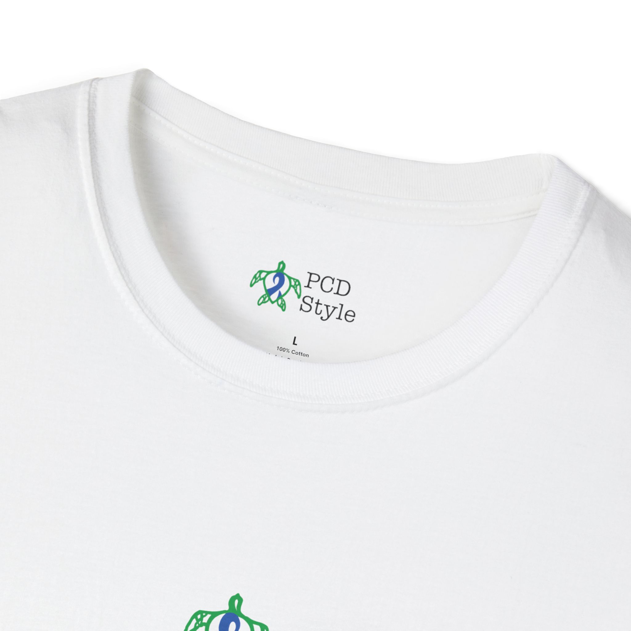 Olive 2025 Limited Edition - Blue - Unisex Softstyle T-Shirt - Support Togetherness & Awareness - Image 3