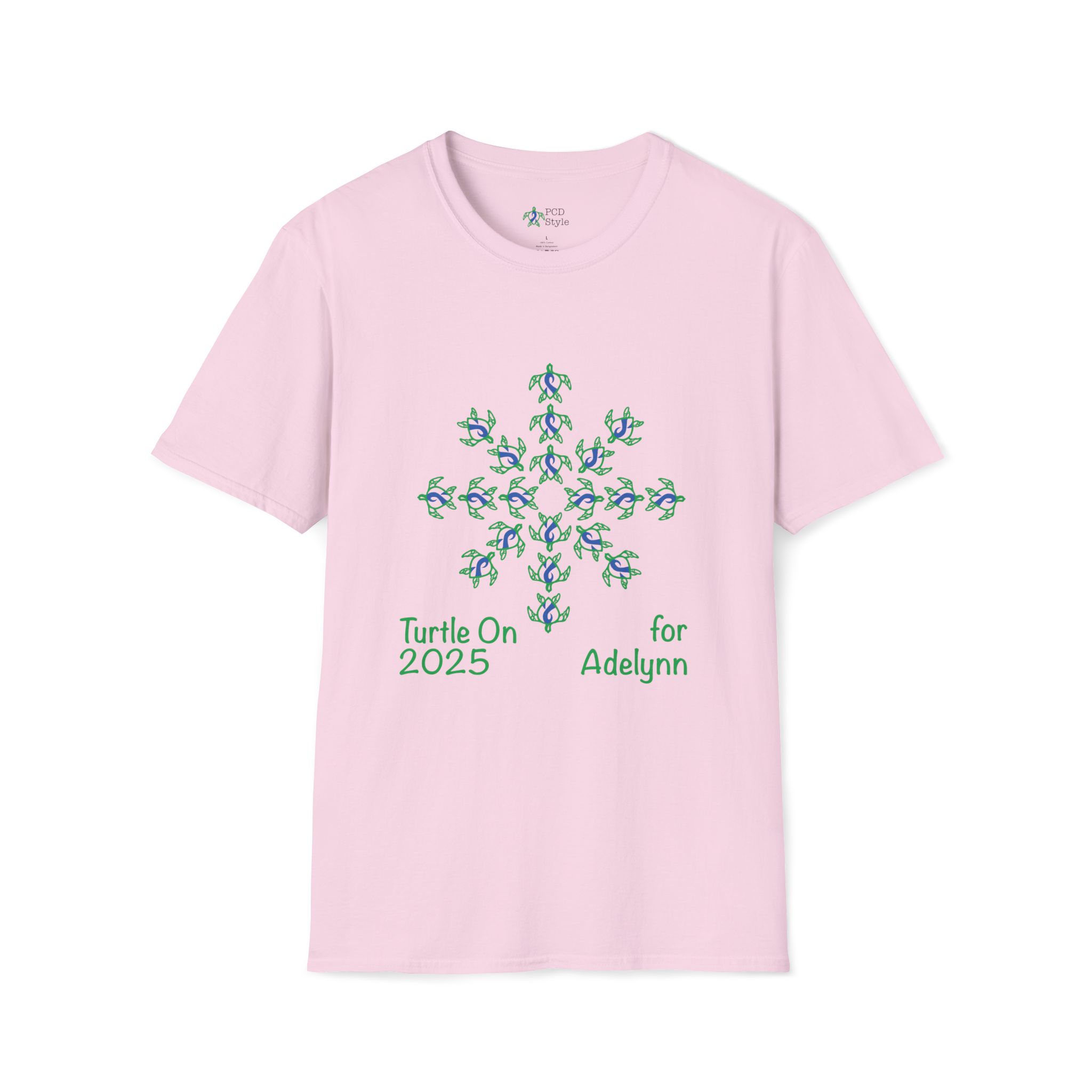 Adelynn 2025 Limited Edition - Blue - Unisex Softstyle T-Shirt - Support Togetherness & Awareness - Image 29