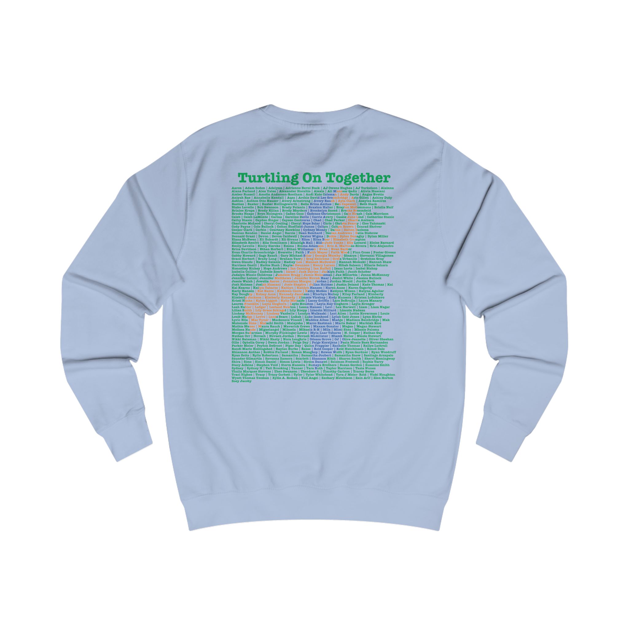 Unisex - Brody 2025 Limited Edition - BlueOrange - Sweatshirt - Image 10