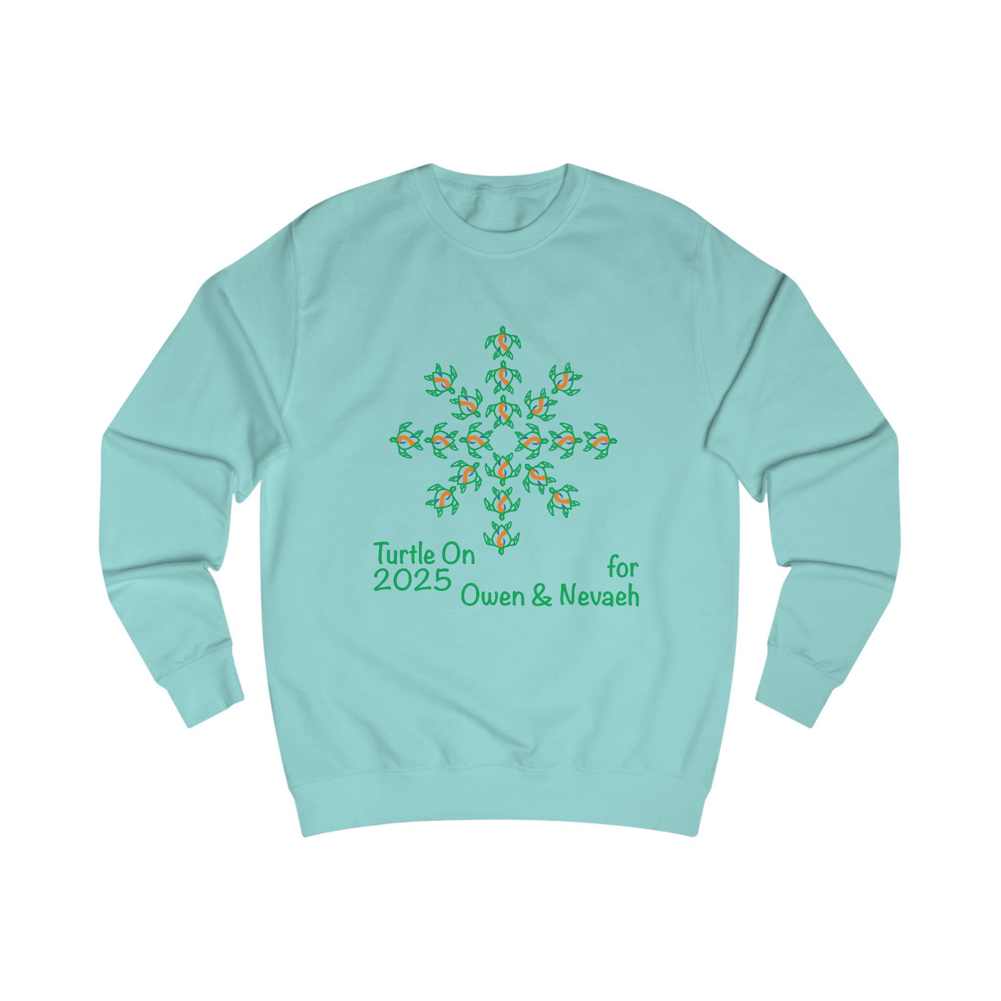 Unisex - Owen and Nevaeh 2025 Limited Edition - BlueOrange - Sweatshirt - Image 7