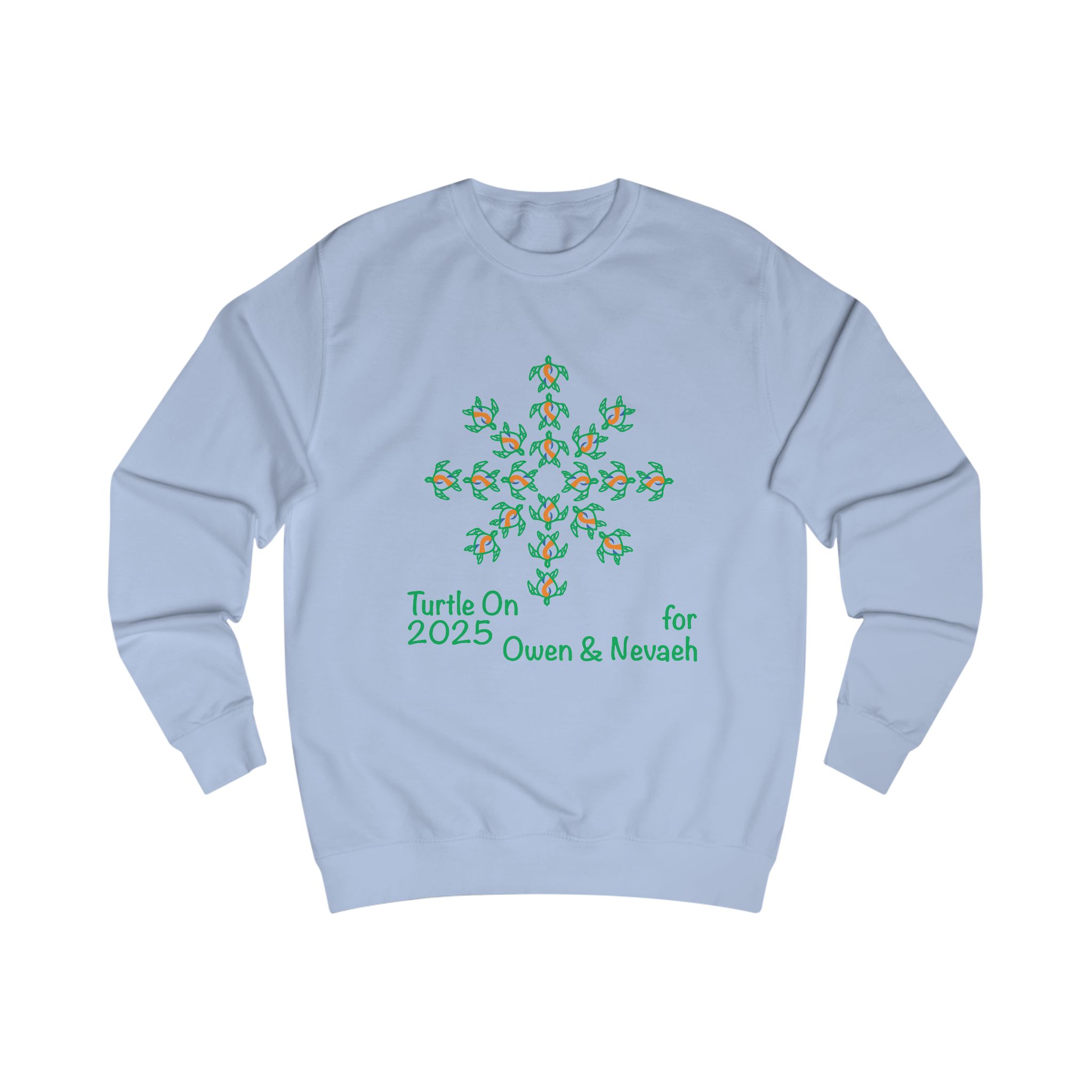 Unisex - Owen and Nevaeh 2025 Limited Edition - BlueOrange - Sweatshirt - Image 9