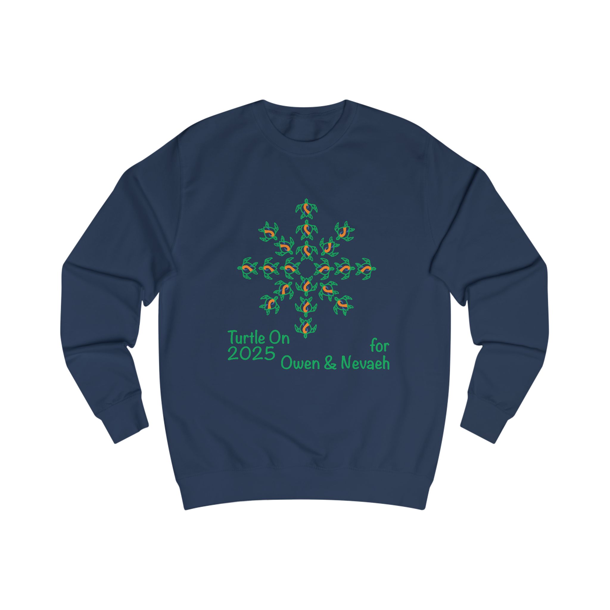 Unisex - Owen and Nevaeh 2025 Limited Edition - BlueOrange - Sweatshirt - Image 11