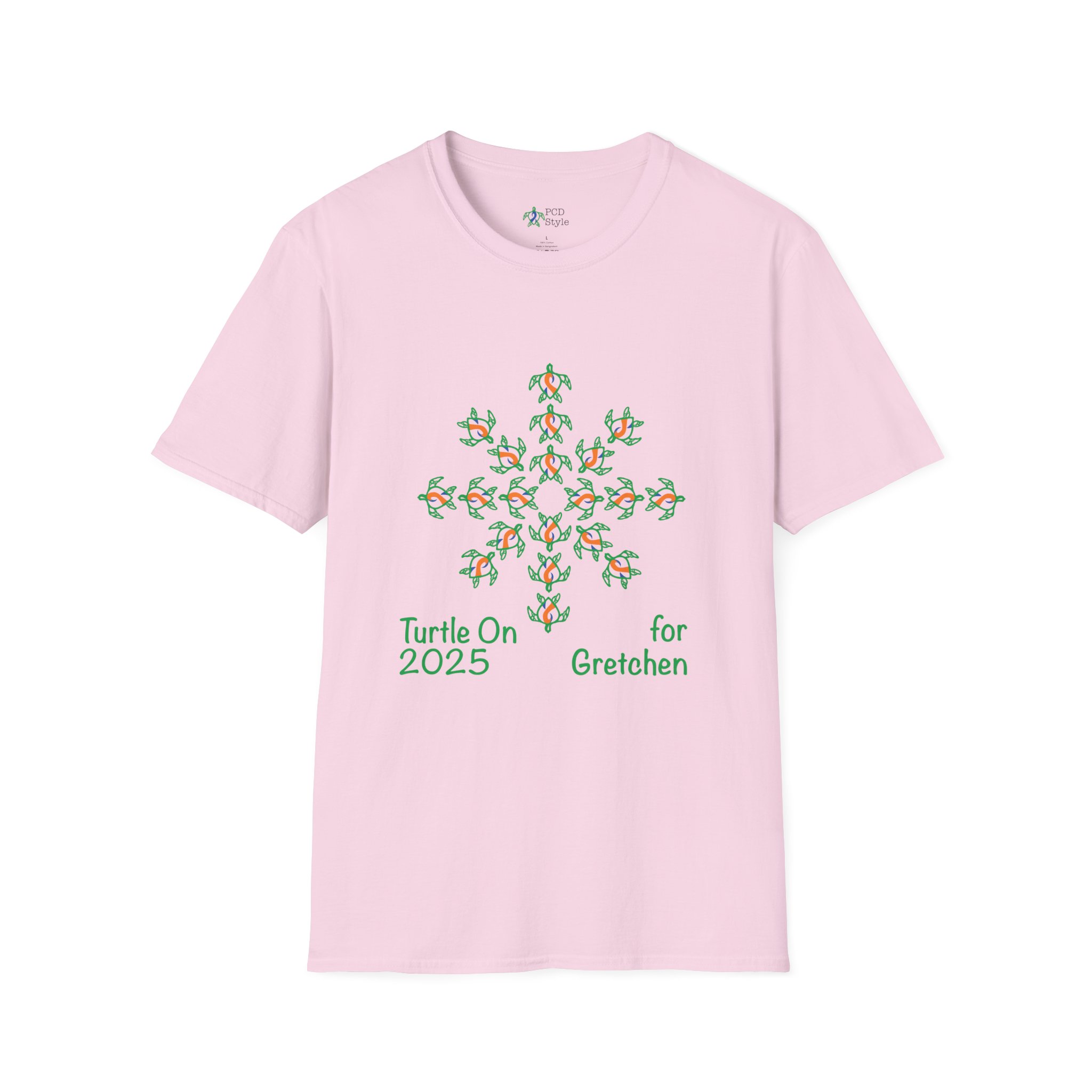 Gretchen 2025 Limited Edition - BlueOrange - Unisex Softstyle T-Shirt - Support Togetherness & Awareness - Image 29