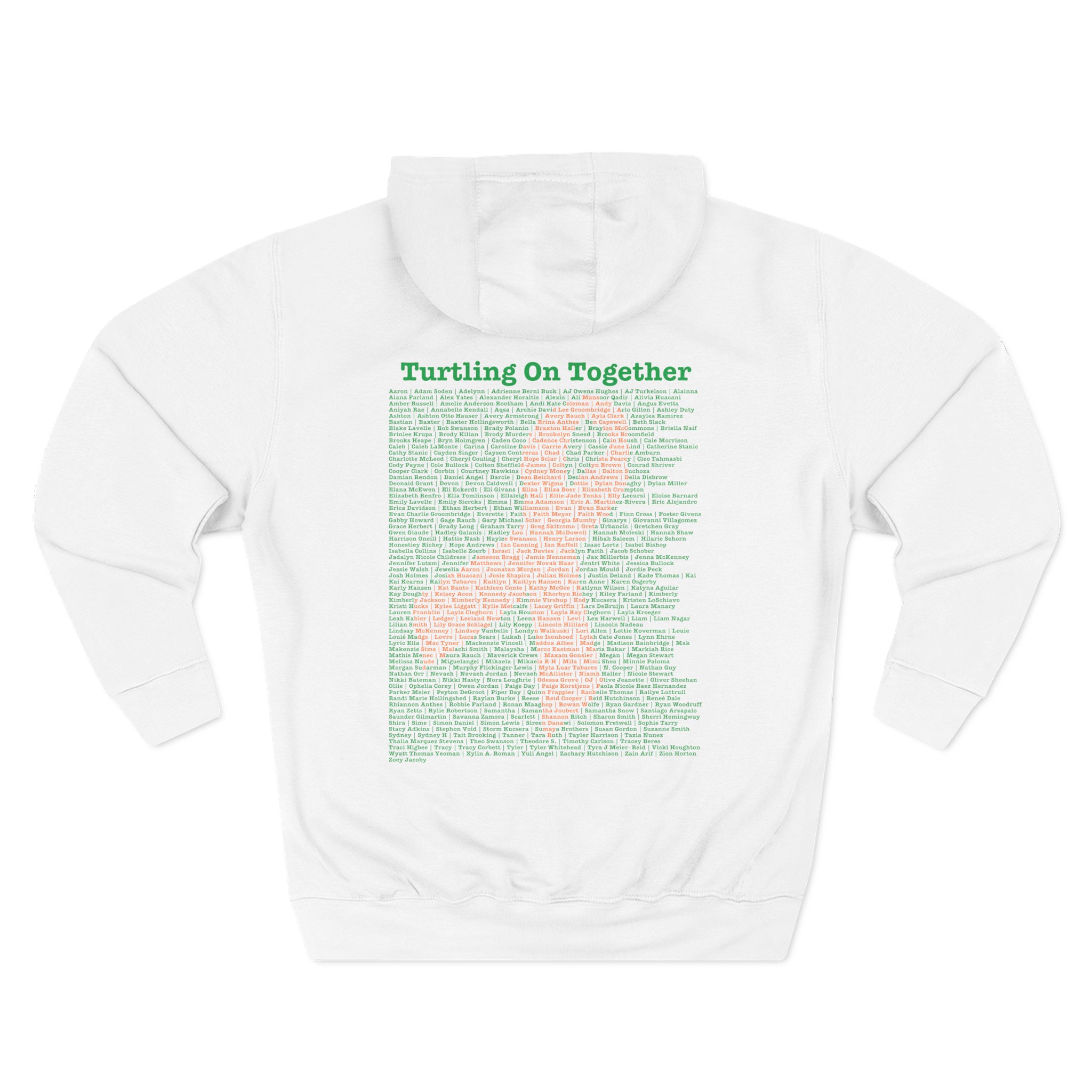 Caysen 2025 Limited Edition – Orange – Fleece Hoodie – Comfort & Community