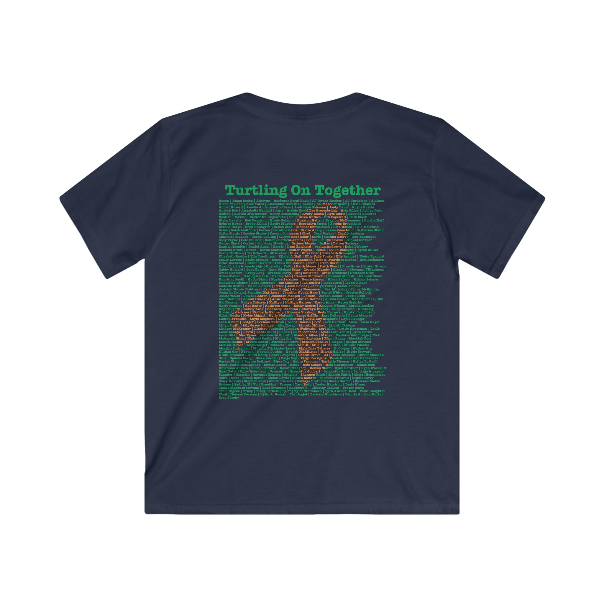 Braylon 2025 Limited Edition- Orange -Kids Softstyle Tee - Image 6