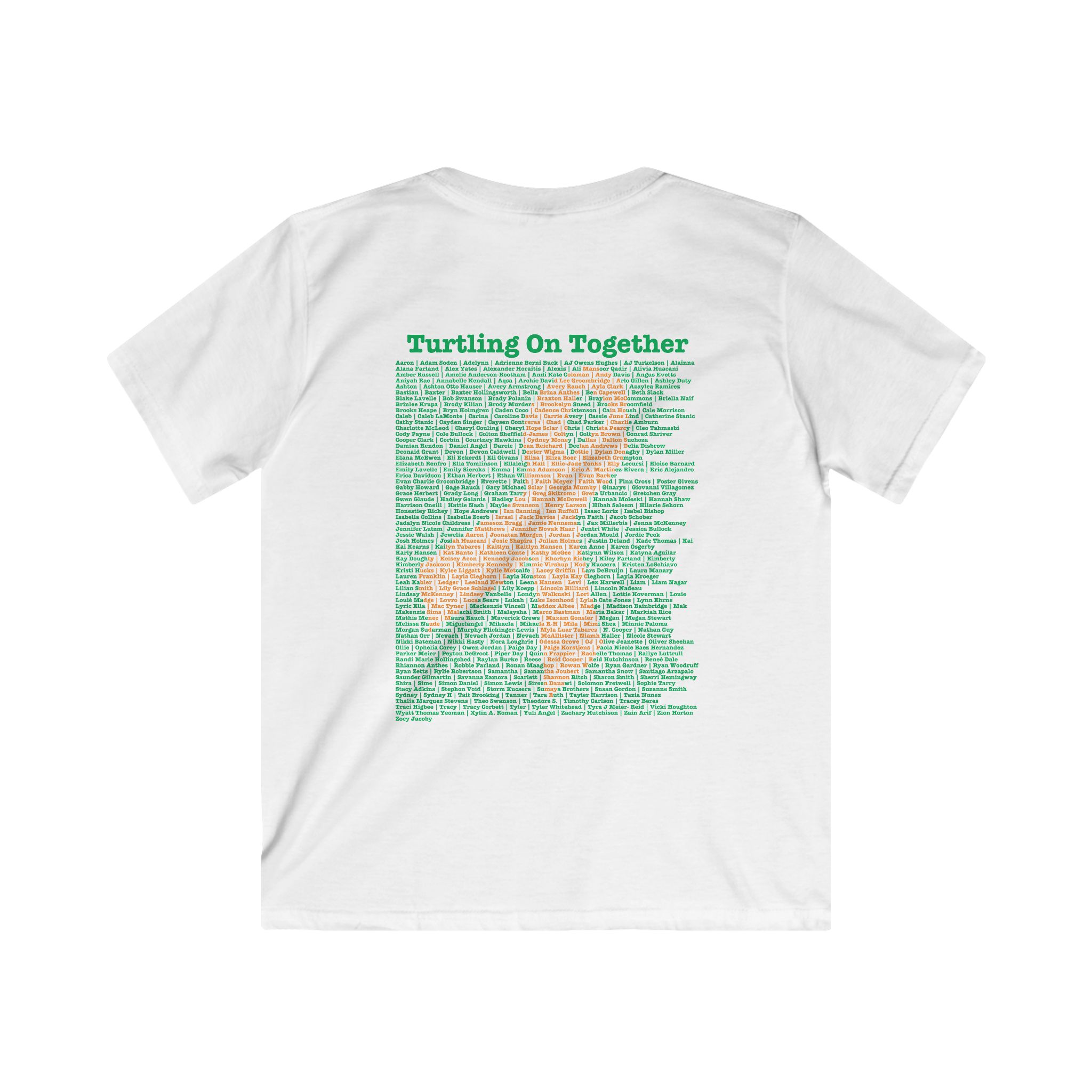 Adelynn 2025 Limited Edition- Orange -Kids  Softstyle Tee