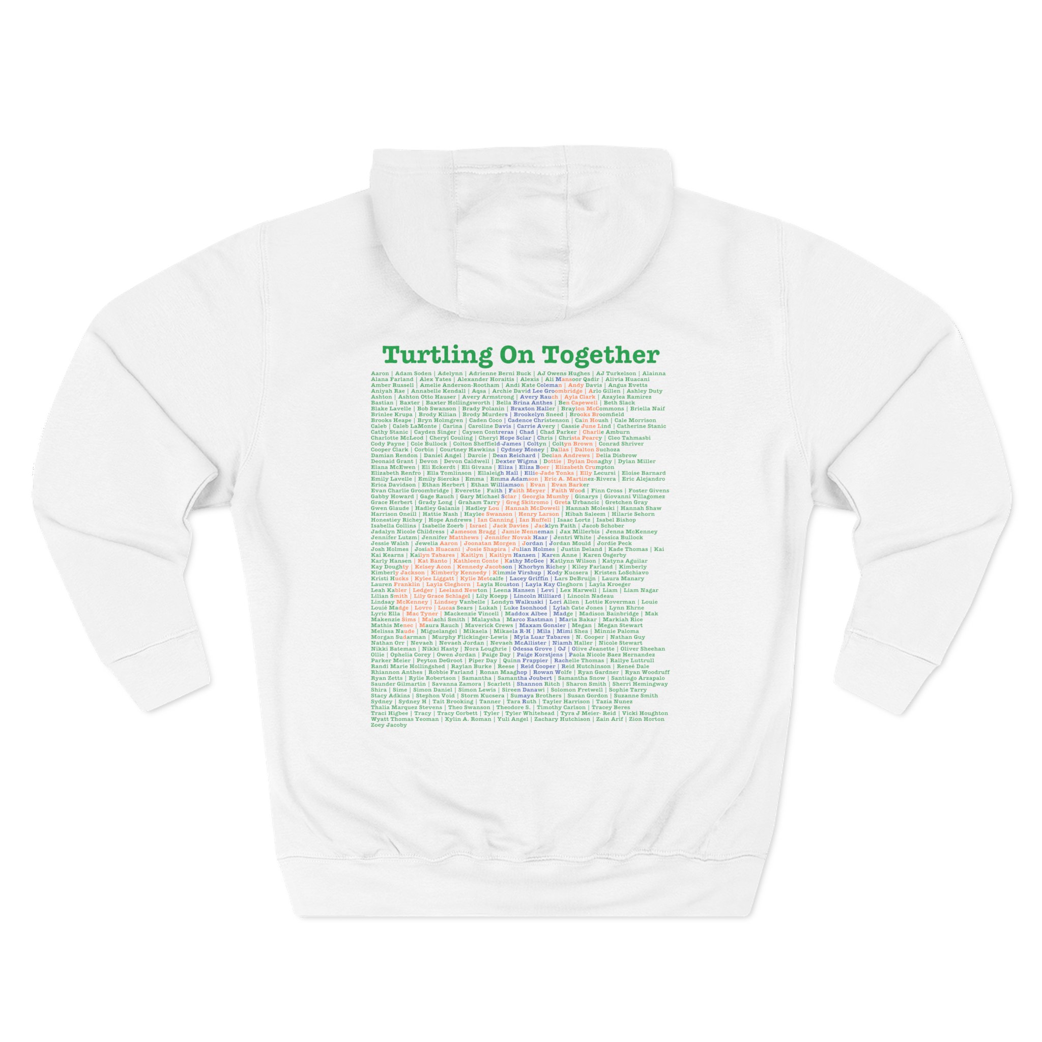 2025 Limited Edition – Blue/Orange – Fleece Hoodie – Comfort & Community