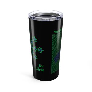 Chris 2025 limited Edition - Blue - 20oz Tumbler - Perfect for Gifts and Celebrations