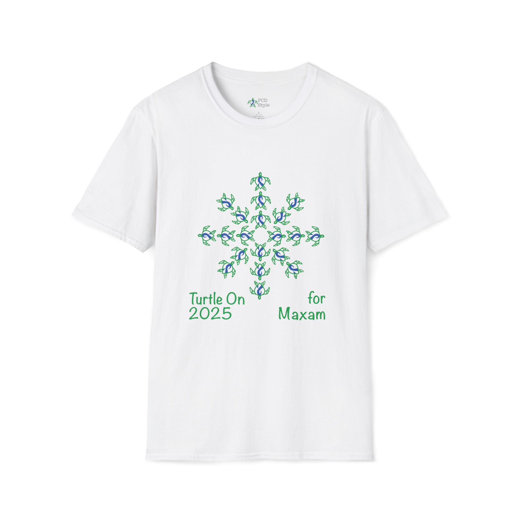 Maxam 2025 Limited Edition - Blue - Unisex Softstyle T-Shirt - Support Togetherness & Awareness