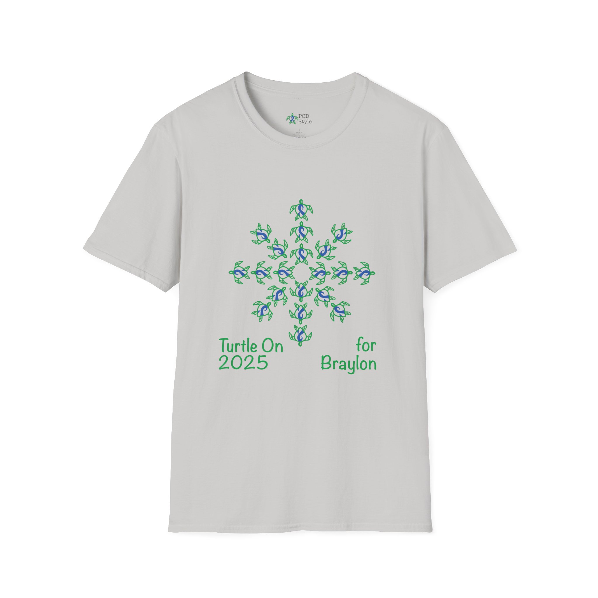 Braylon 2025 Limited Edition - Blue - Unisex Softstyle T-Shirt - Support Togetherness & Awareness - Image 9