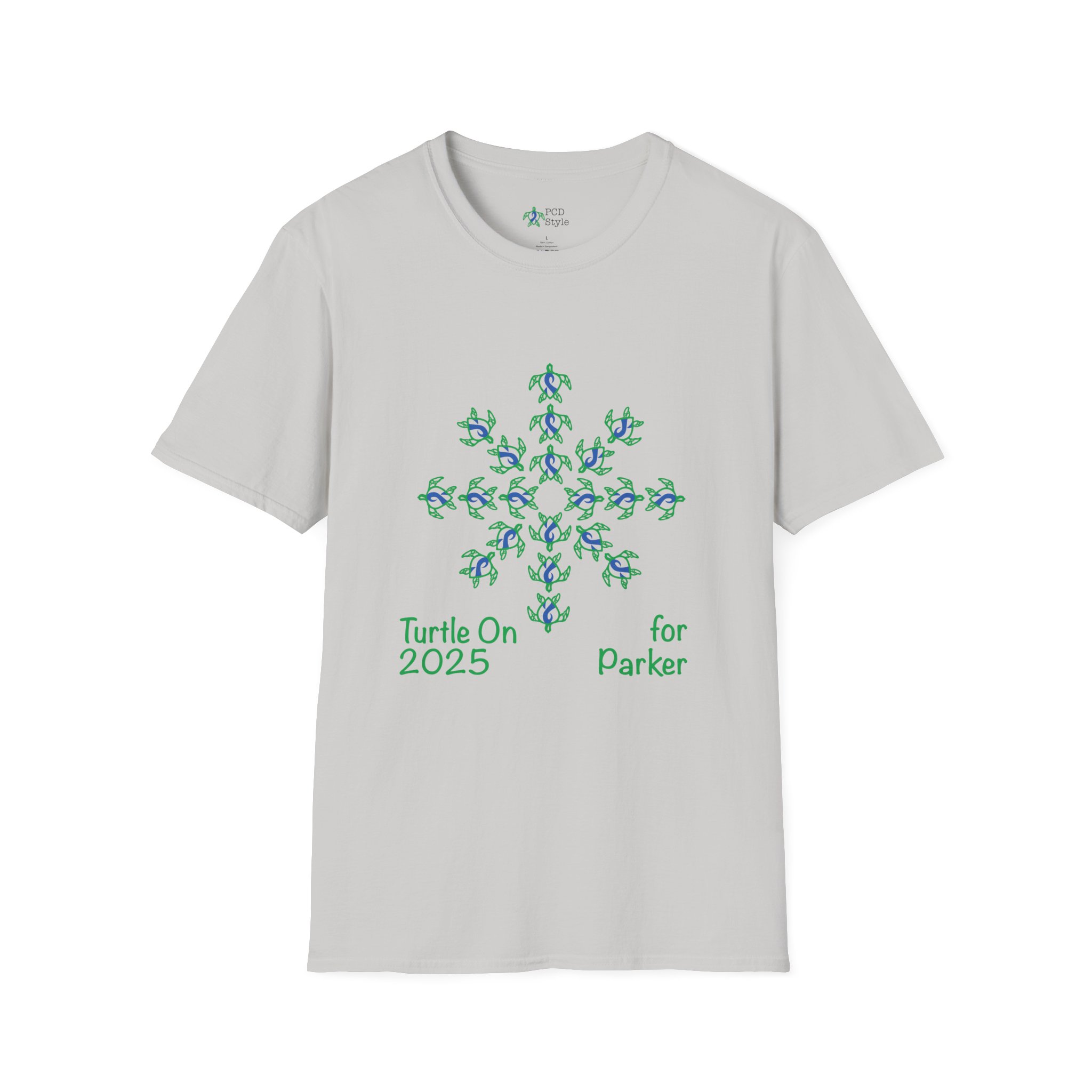 Parker 2025 Limited Edition - Blue - Unisex Softstyle T-Shirt - Support Togetherness & Awareness - Image 9